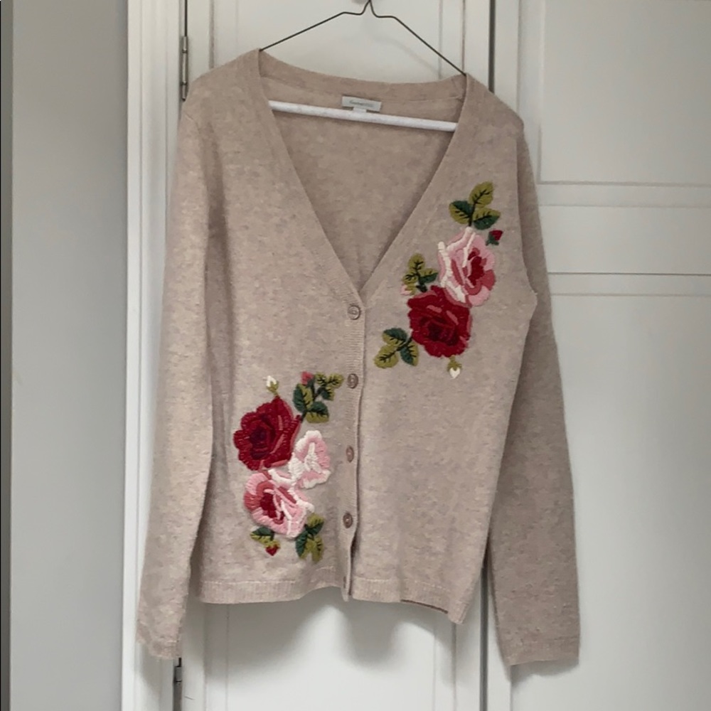 Garnet Hill cardigan
